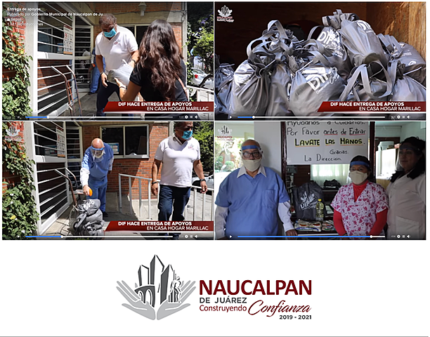 - Entrega de apoyos DIF