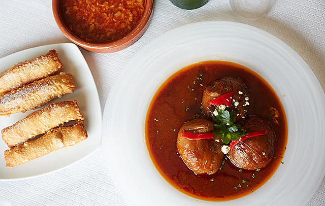 Fiesta de Les Cebolles Rellenes (El Entrego, San Martín del Rey Aurelio)