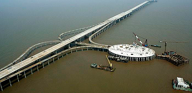 Puente de la Bahía de Jiaozhou (China)