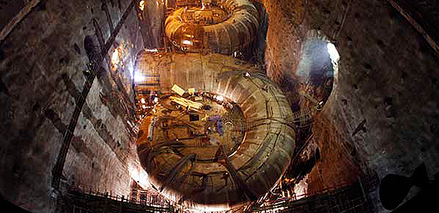 Presa de las Tres Gargantas, Yangtsé (China)