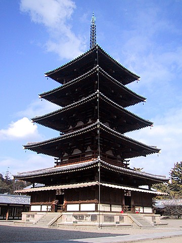 El Templo Budista Horyu-ji