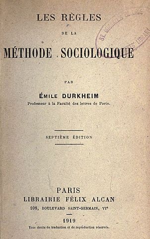 Émile Durkheim, El suicidio.