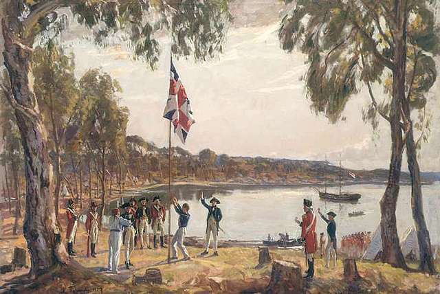 1778 Arrival of First Fleet at Sydney Cove