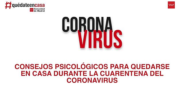 Consejos psicológicos para quedarse en casa durante la cuarentena