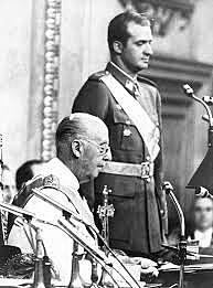 Designación de Juan Carlos como sucesor a título de rey.