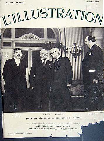 El intento de anexión de Austria. El Pacto de Stresa