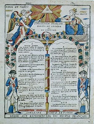 Traducción de la Declaración de los Derechos del Hombre y el Cuidadano