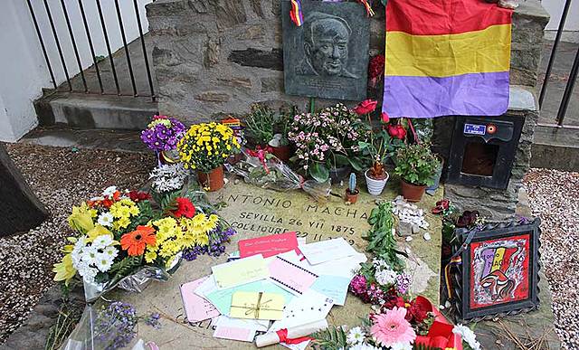 Fallecimiento de Antonio Machado