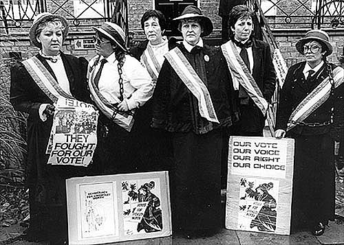 Primer Día Internacional de la mujer