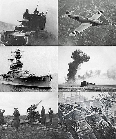 Start of the spanish civil war