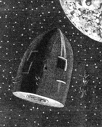 Se finaliza la construcción del proyectil y se empiezan los preparativos para despegar