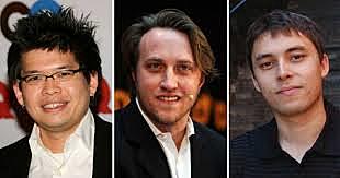 CHAD HURLEY, STEVE CHEN Y JAWED KARIM: PERSONAJES HUMANISMO DIGITAL