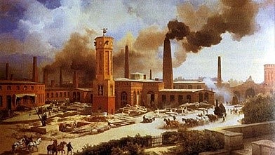 Inicio de la Revolución Industrial