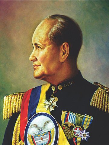 Gustavo rojas pinilla aparace en la presidencia