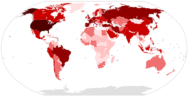 Última actualización de datos  COVID19