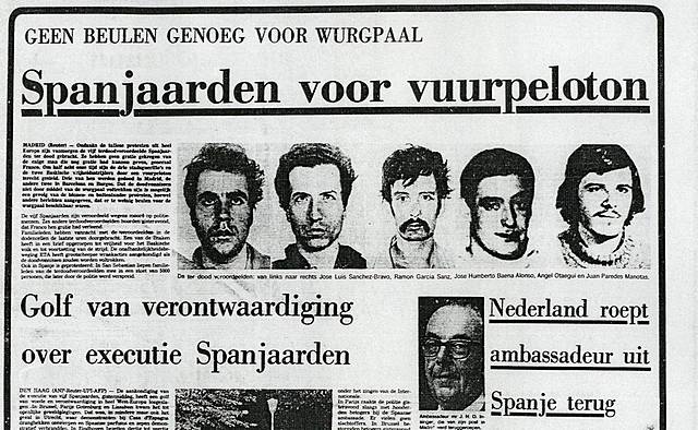 Últimas ejecuciones del Régimen.