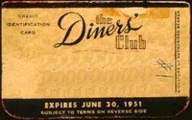 The first credit card