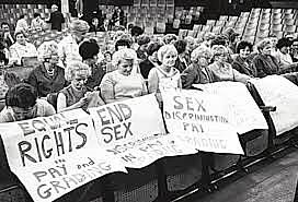 Julie Hayward is the first woman to win a case under the amended Equal Pay Act