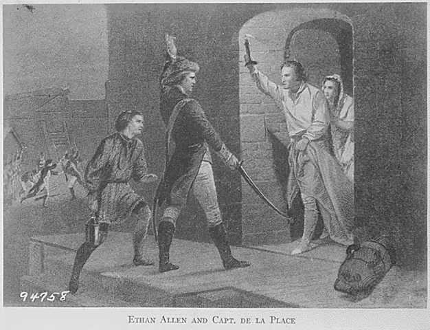 The Capture of Fort Ticonderoga