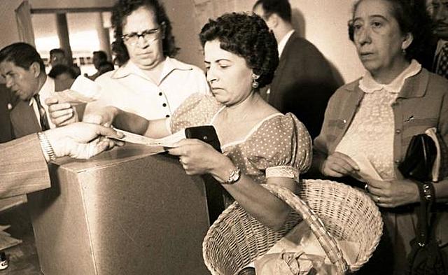Las Mujeres y el Derecho al Voto