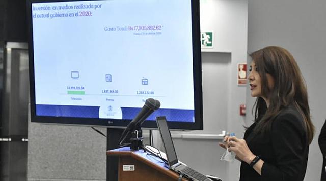 Gobierno reduce inversión publicitaria y destina recursos a la lucha contra el coronavirus