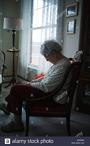 La anciana decide no volver a caminar