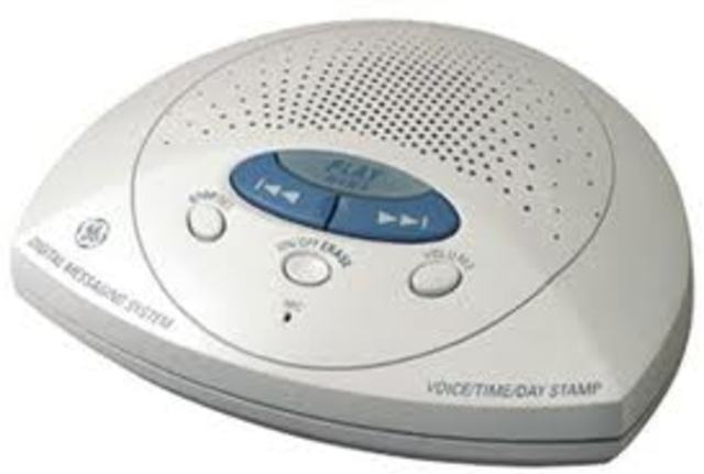 The digital answering machine invented