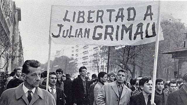 Ejecución del militante del Partido Comunista Julián Grimau