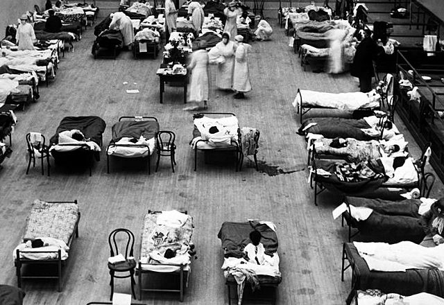 Inicio de la Gripe Española