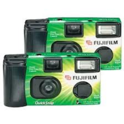 Fujifilm introduces the first generation of disposable cameras