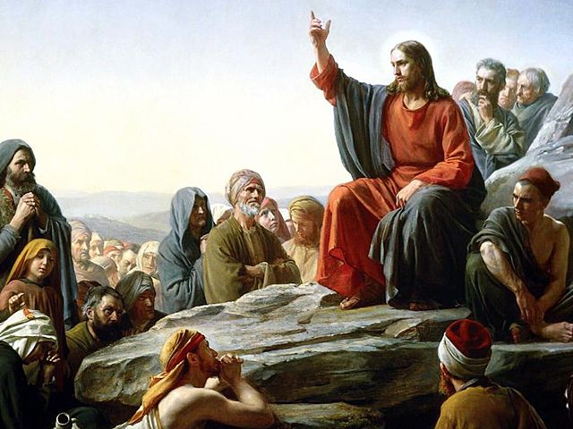Sermon on the Mount -- the message of a upside down world order/kingdom