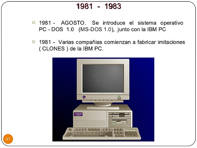 Se desarrolla las microcomputadoras