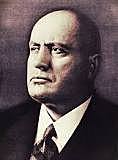 Mussolini tar makta i Italia