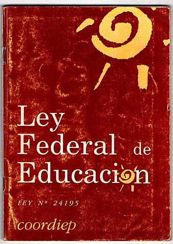 LEY FEDERAL DE EDUCACIÓN
