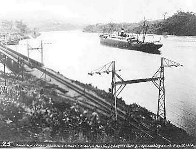 Inauguración del Canal de Panamá