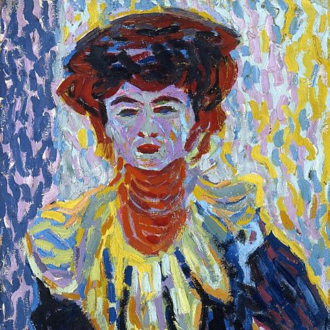 Kirchner, Doris amb coll alt