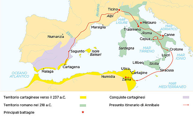La seconda guerra punica