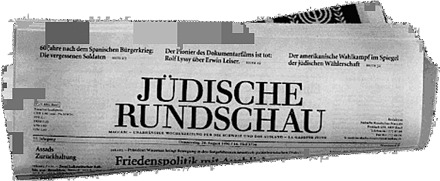 Newspaper Judische Rundschau