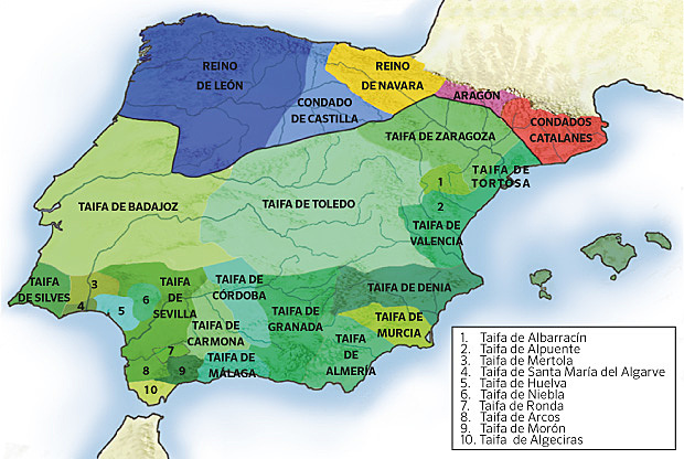 Año 1035 - Reinos de Taifas