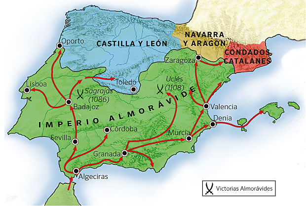 Año 1086 - Invasión Almorábide