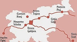 Timeline: Rimska mesta na Slovenskem