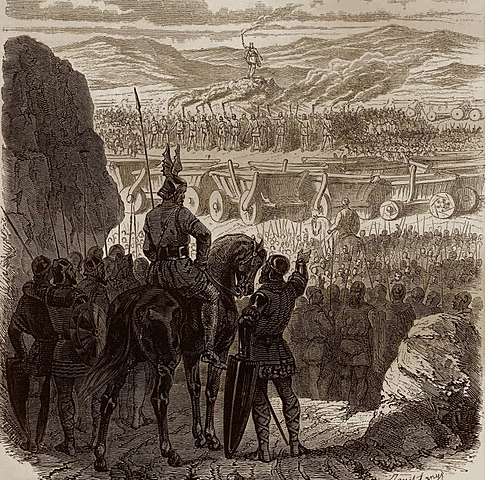 Huni rušijo Severno Italijo