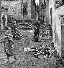 Llega la Peste Negra en Europa