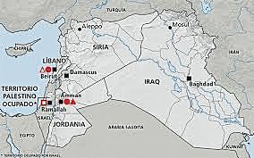 Aparición de Siria  y su vecinos
