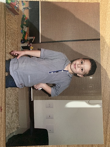 with my six years old i stated to Wear alone