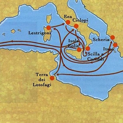 Timeline: Le tappe di Ulisse