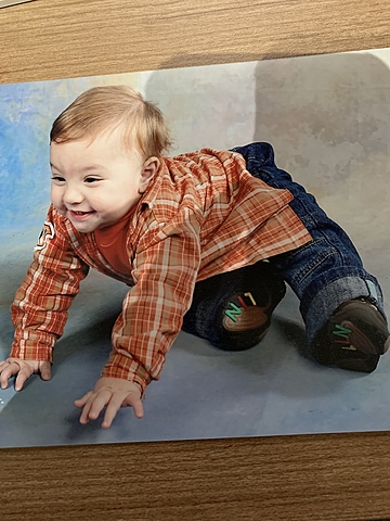 with my one year old i started to walk