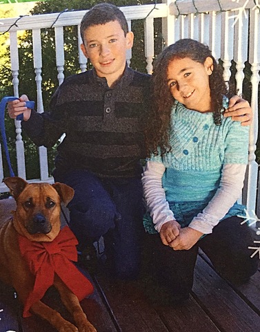 Getting Emmy, my dog.