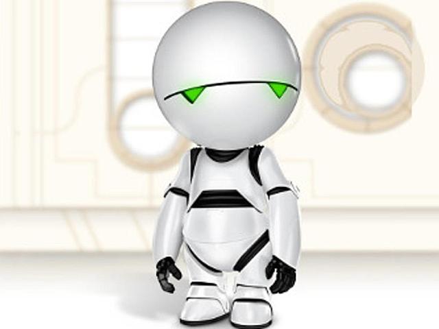 MARVIN EL ANDROIDE PARNOIDE