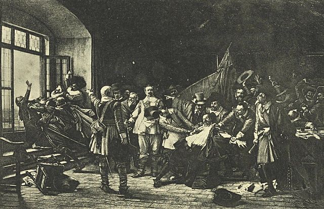 La defenestración de Praga